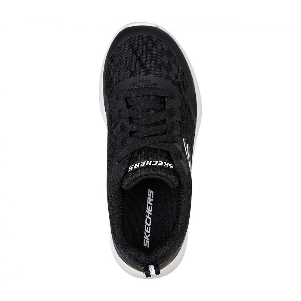 Zapatilla Niño Microspec Max Negro Skechers-1