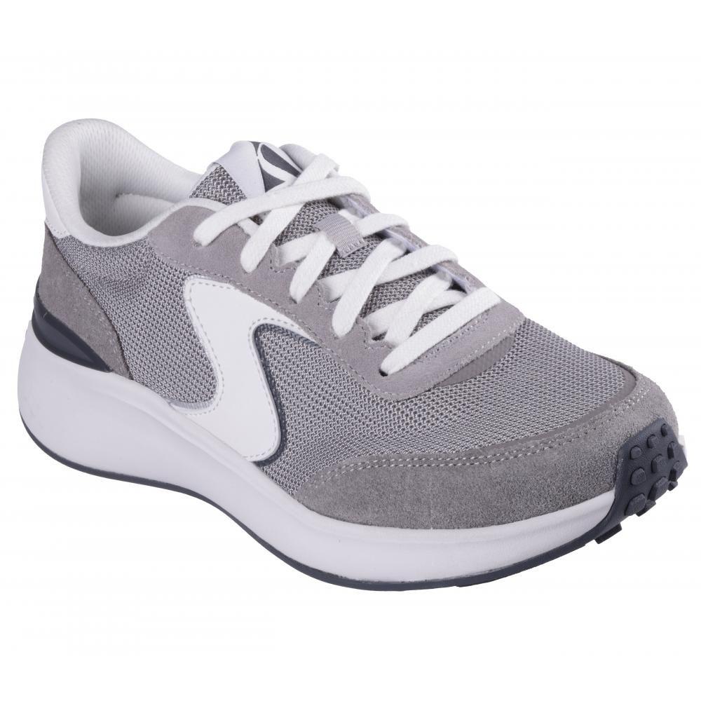 Zapatilla Mujer BlvdRetro Revival Gris Skechers-4