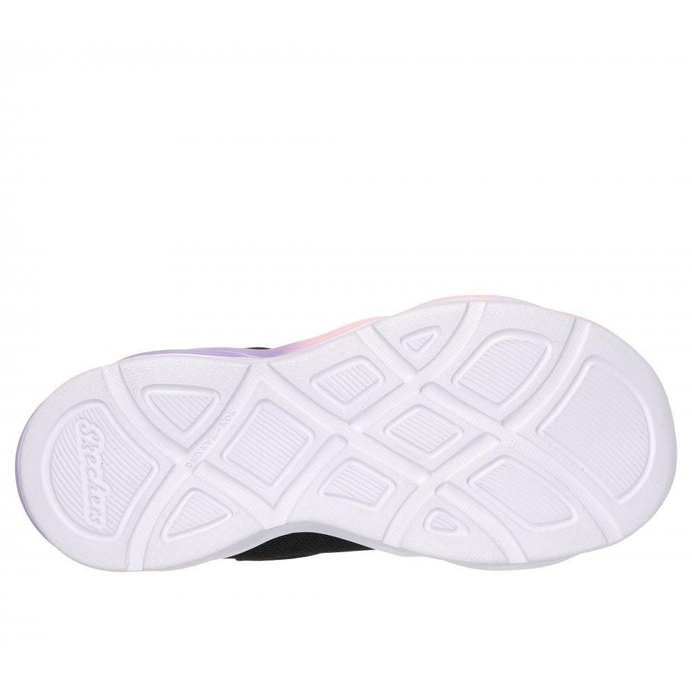Zapatilla Niña Twisty Glow Negro Skechers-2