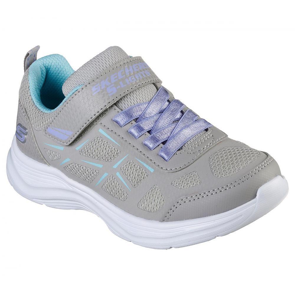 Zapatilla Niña Glimmer Kicks Gris Skechers-1