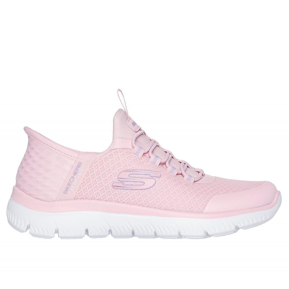 Zapatilla Niña Skechers Slip-ins: Summits Rosado-0
