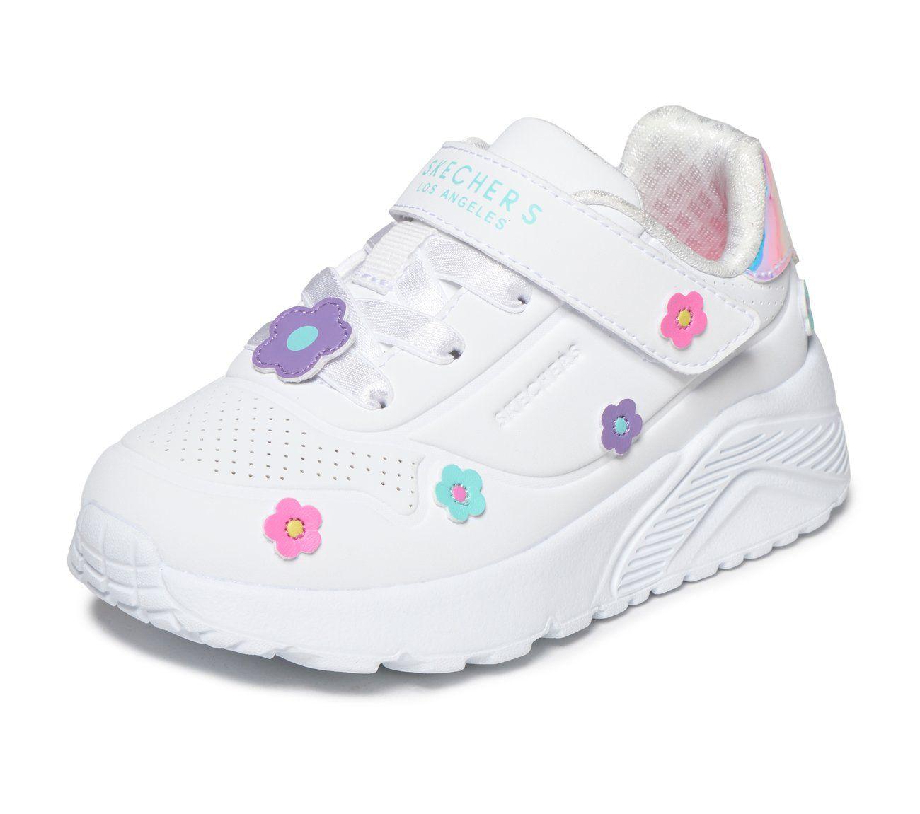 Zapatillas Niña Infante Uno Lite Mini Bloom Blanco Skechers-4