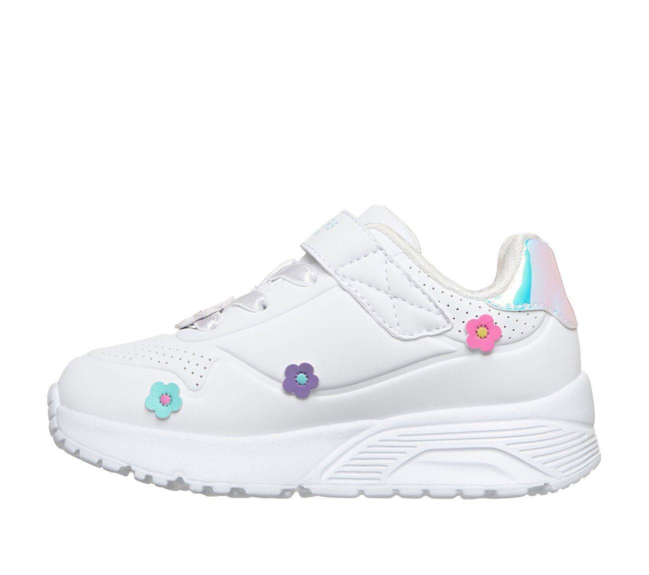 Zapatillas Niña Infante Uno Lite Mini Bloom Blanco Skechers-5