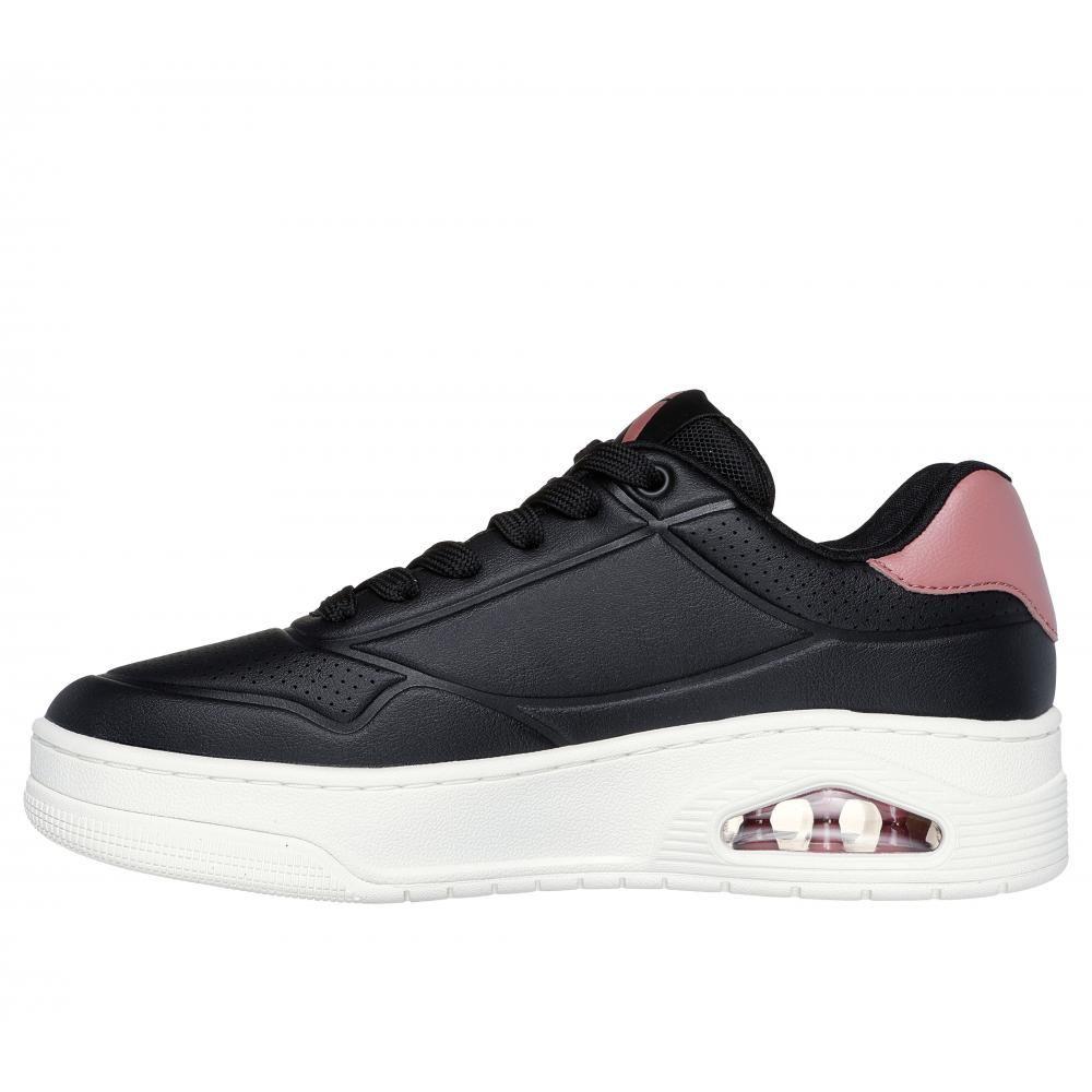 Zapatilla Mujer Uno Court Fast Break Negro Skechers-3
