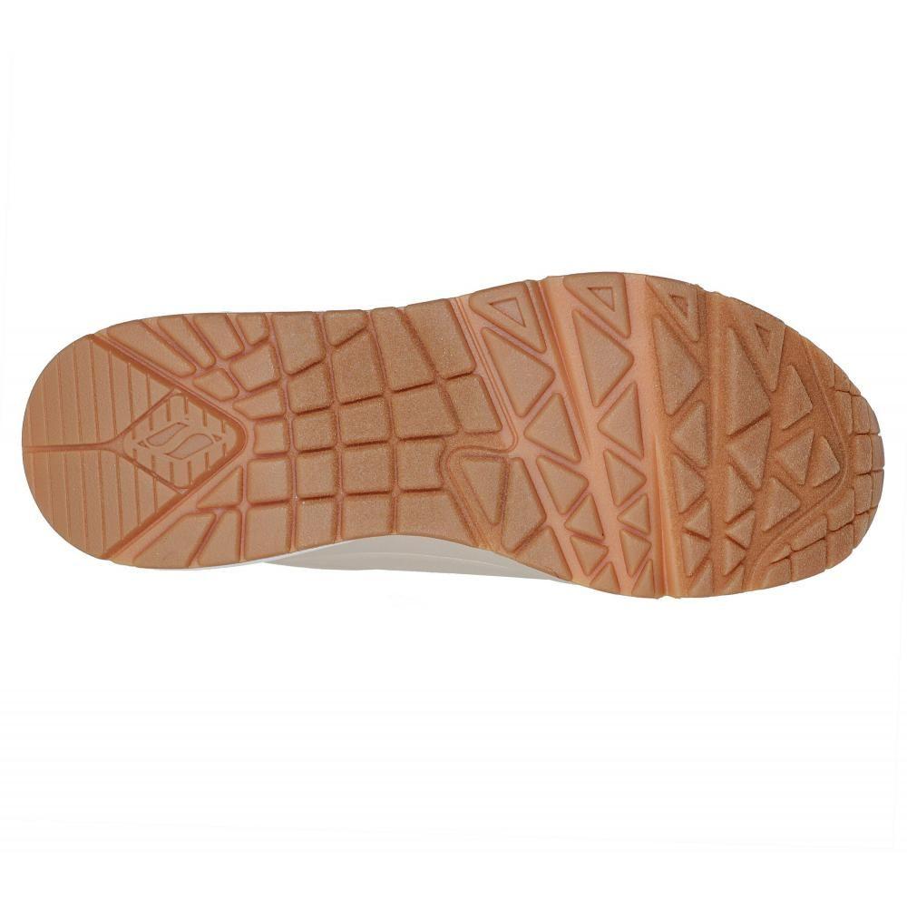 Zapatilla Mujer Uno Shimmer Away Beige Skechers-2