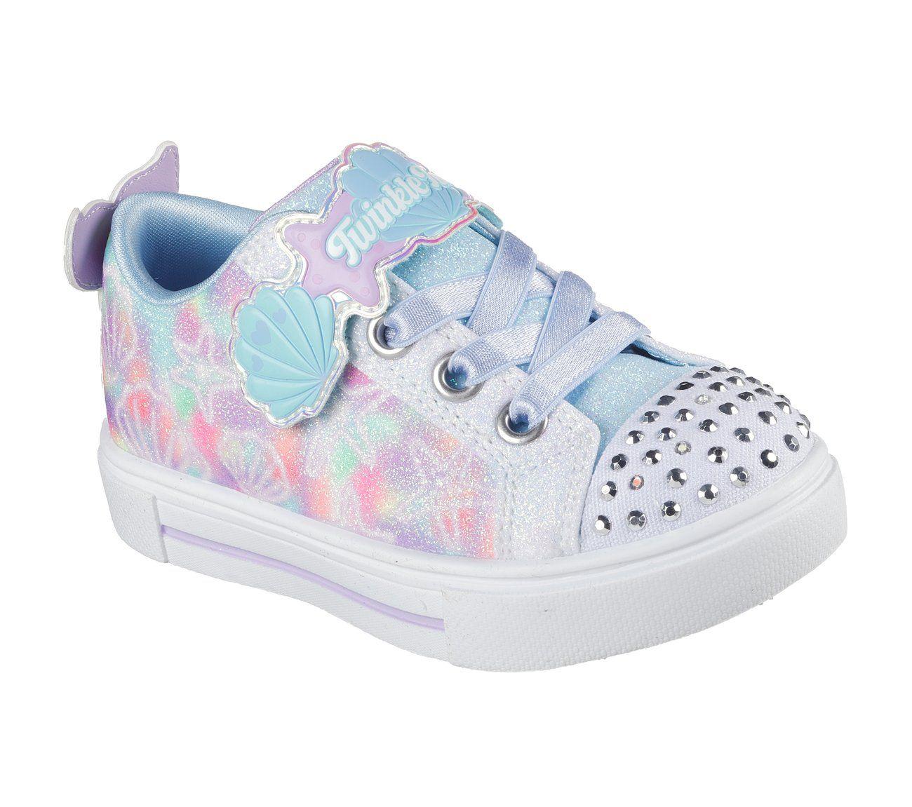 Zapatillas Niña Infant TwinkleSparks U-Magic Blanco Skechers-3