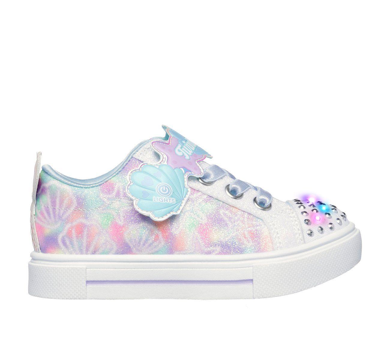 Zapatillas Niña Infant TwinkleSparks U-Magic Blanco Skechers-4