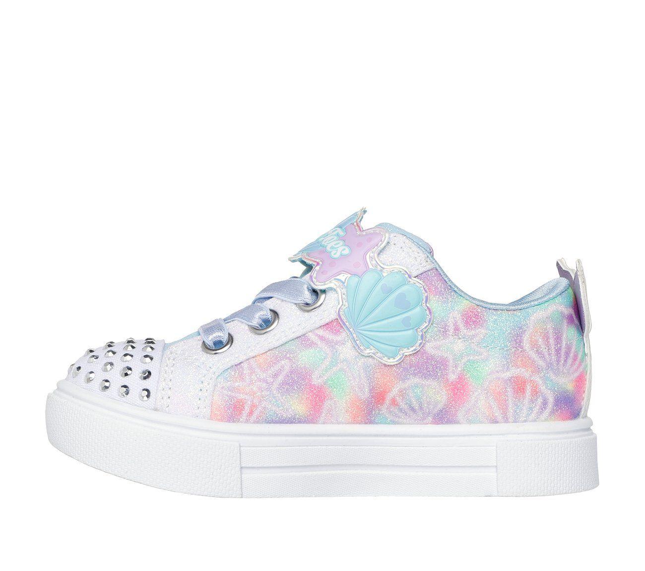 Zapatillas Niña Infant TwinkleSparks U-Magic Blanco Skechers-5