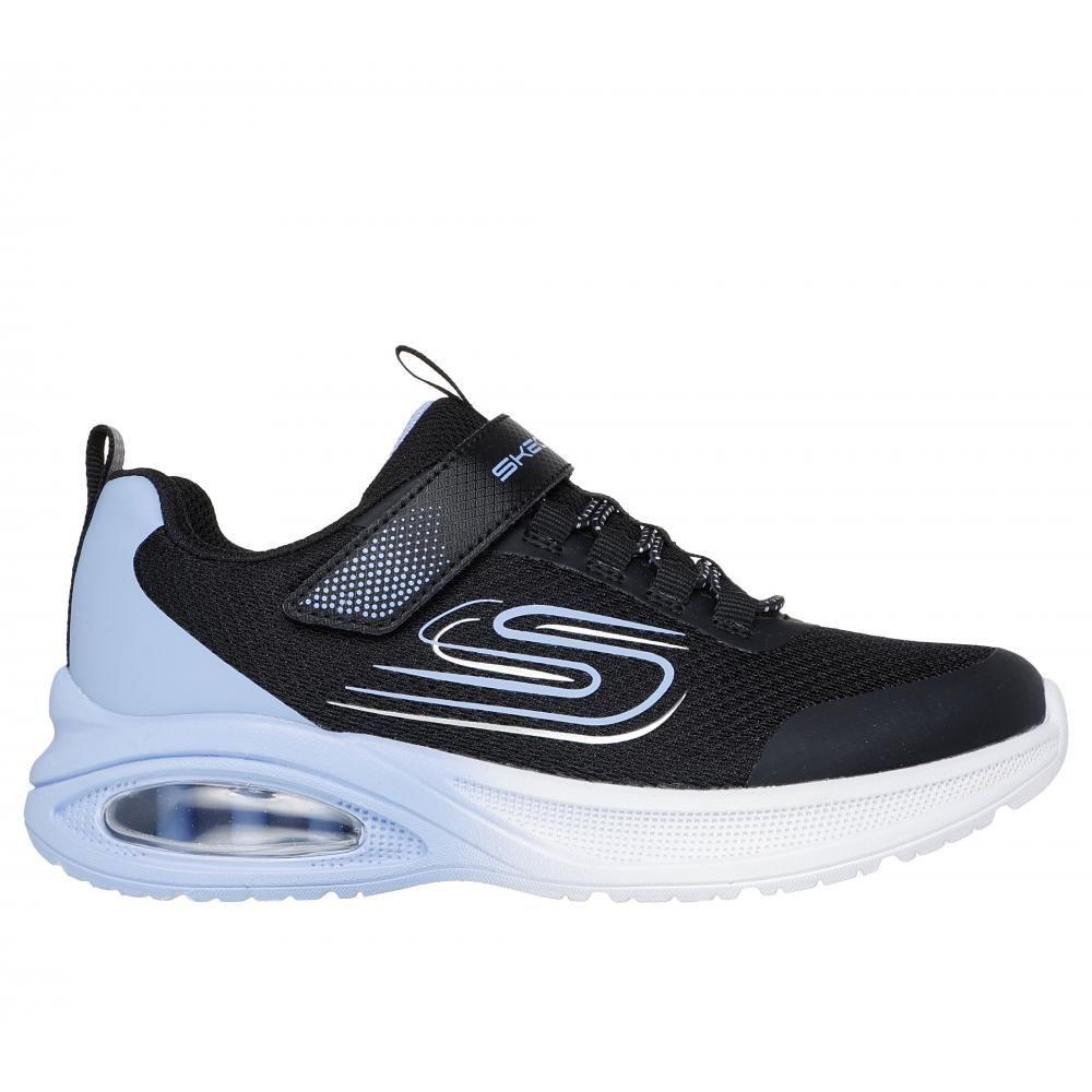 Zapatilla Niña Microspec Max Advance Fly 3 Negro Skechers-0