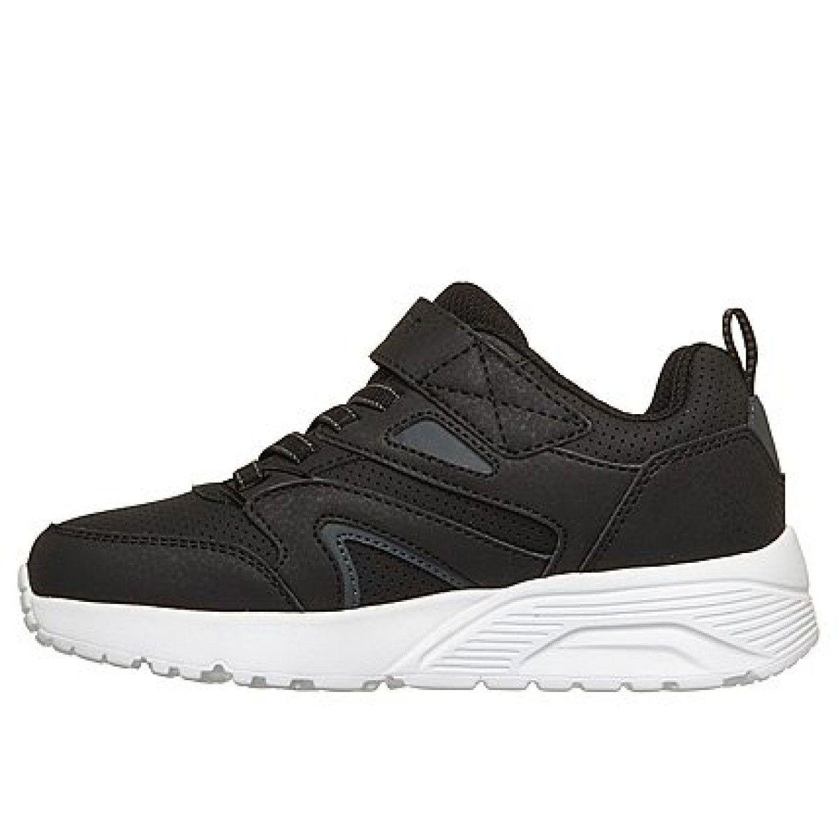 Zapatillas Skechers Uno Lite Echo Surge Niño Negro-3