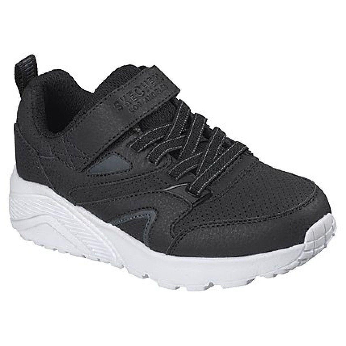 Zapatillas Skechers Uno Lite Echo Surge Niño Negro-4