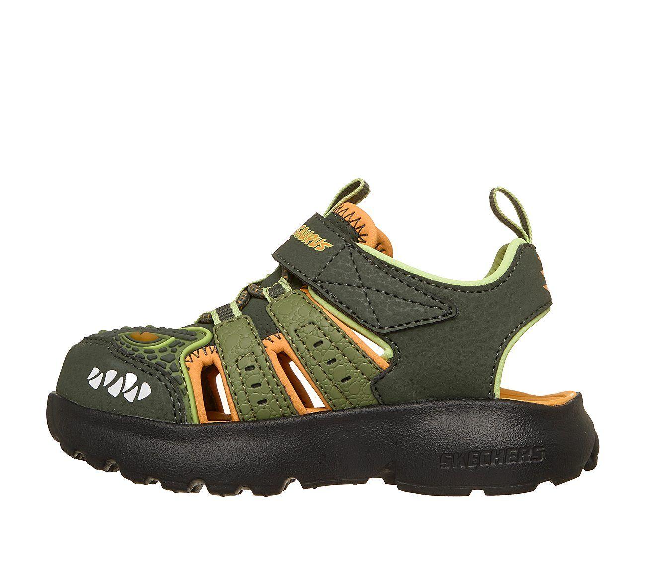 Sandalias Skechers Niño - Razor Splash Raptor Quest Verde-3
