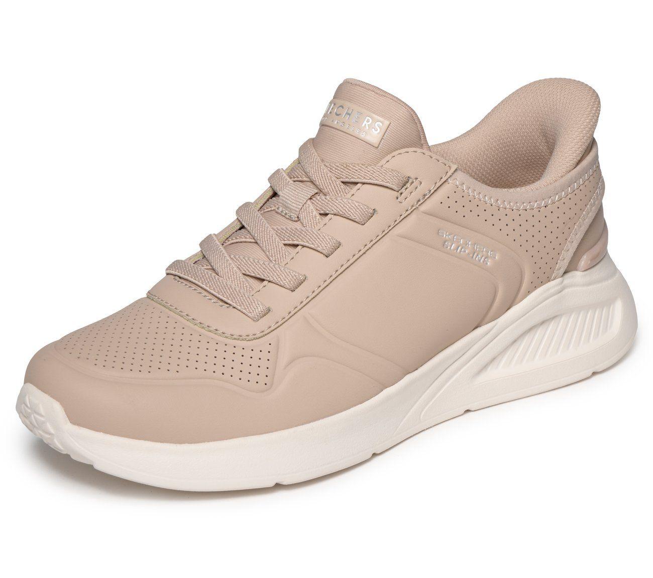 Zapatillas Mujer Slip-ins Uno Lite Floating S Beige Skechers-4