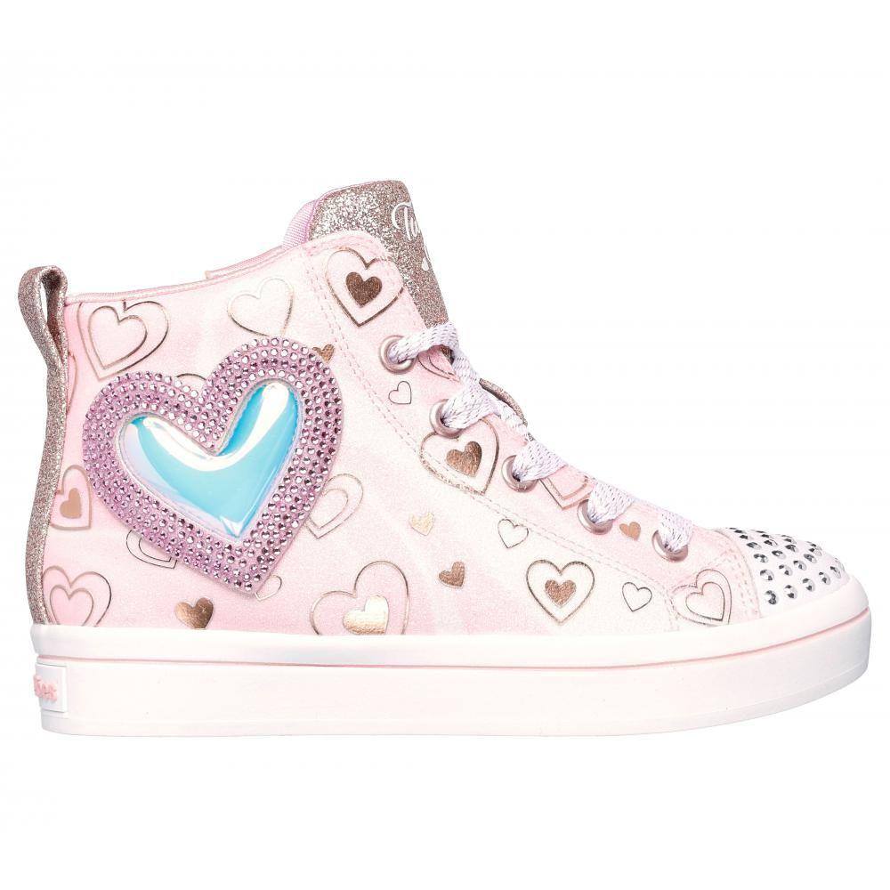 Zapatilla Niña Twi-Lites 2.0 Rosado Skechers-0