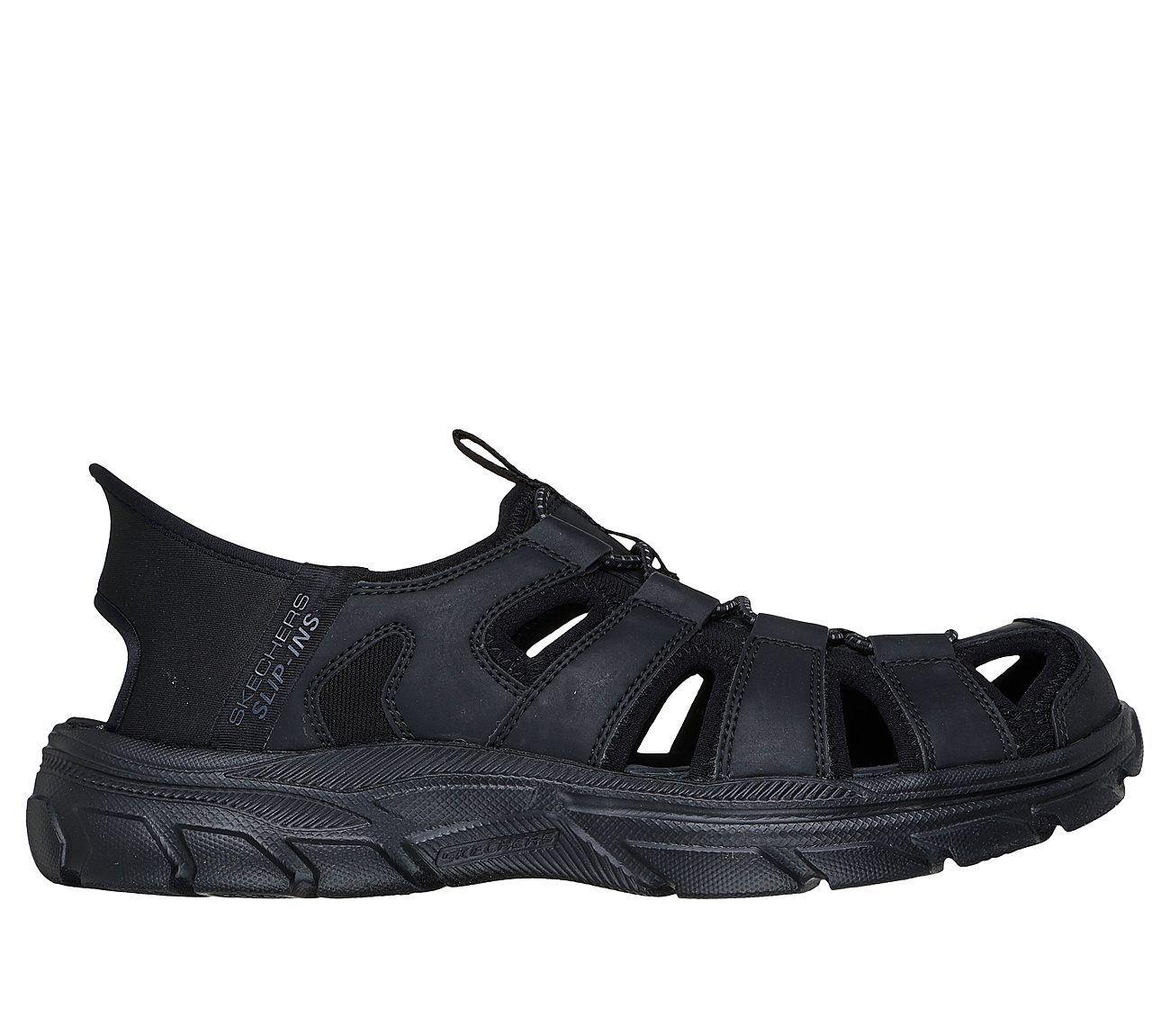 Sandalias Skechers Hombre Slip-Ins Revolted Vartan Negro-0