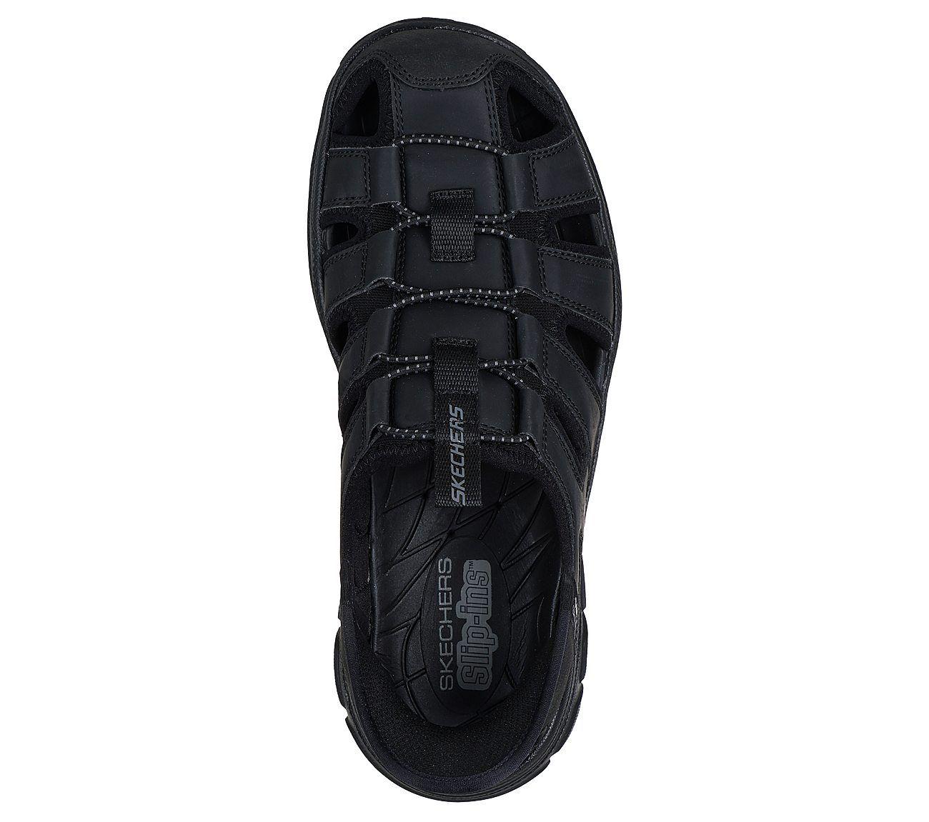 Sandalias Skechers Hombre Slip-Ins Revolted Vartan Negro-1