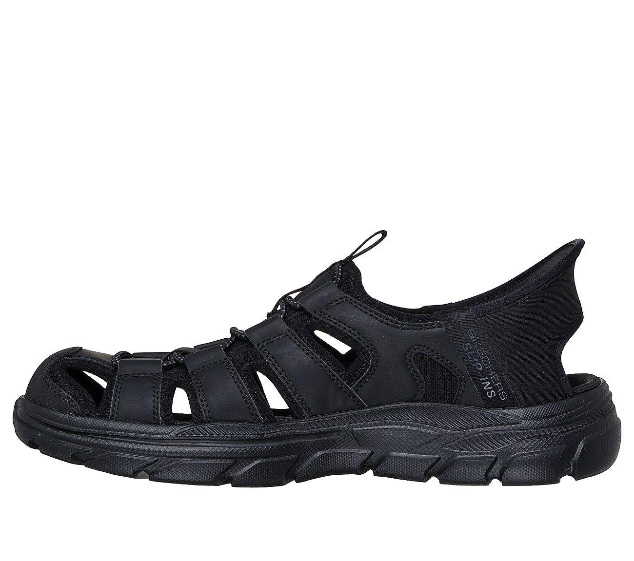 Sandalias Skechers Hombre Slip-Ins Revolted Vartan Negro-3