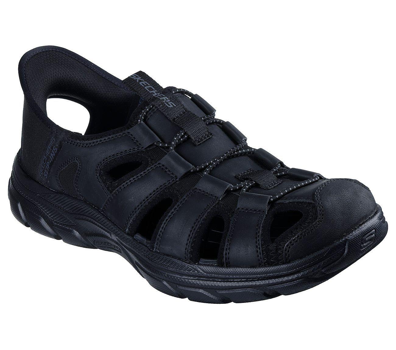 Sandalias Skechers Hombre Slip-Ins Revolted Vartan Negro-4