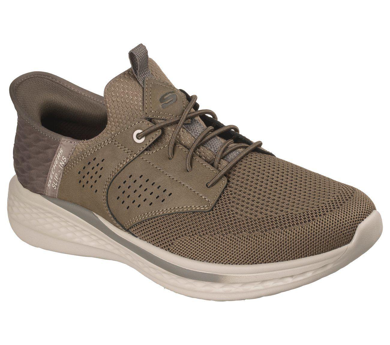 Zapatillas Hombre Slip-ins Slade Caster Café Skechers-3