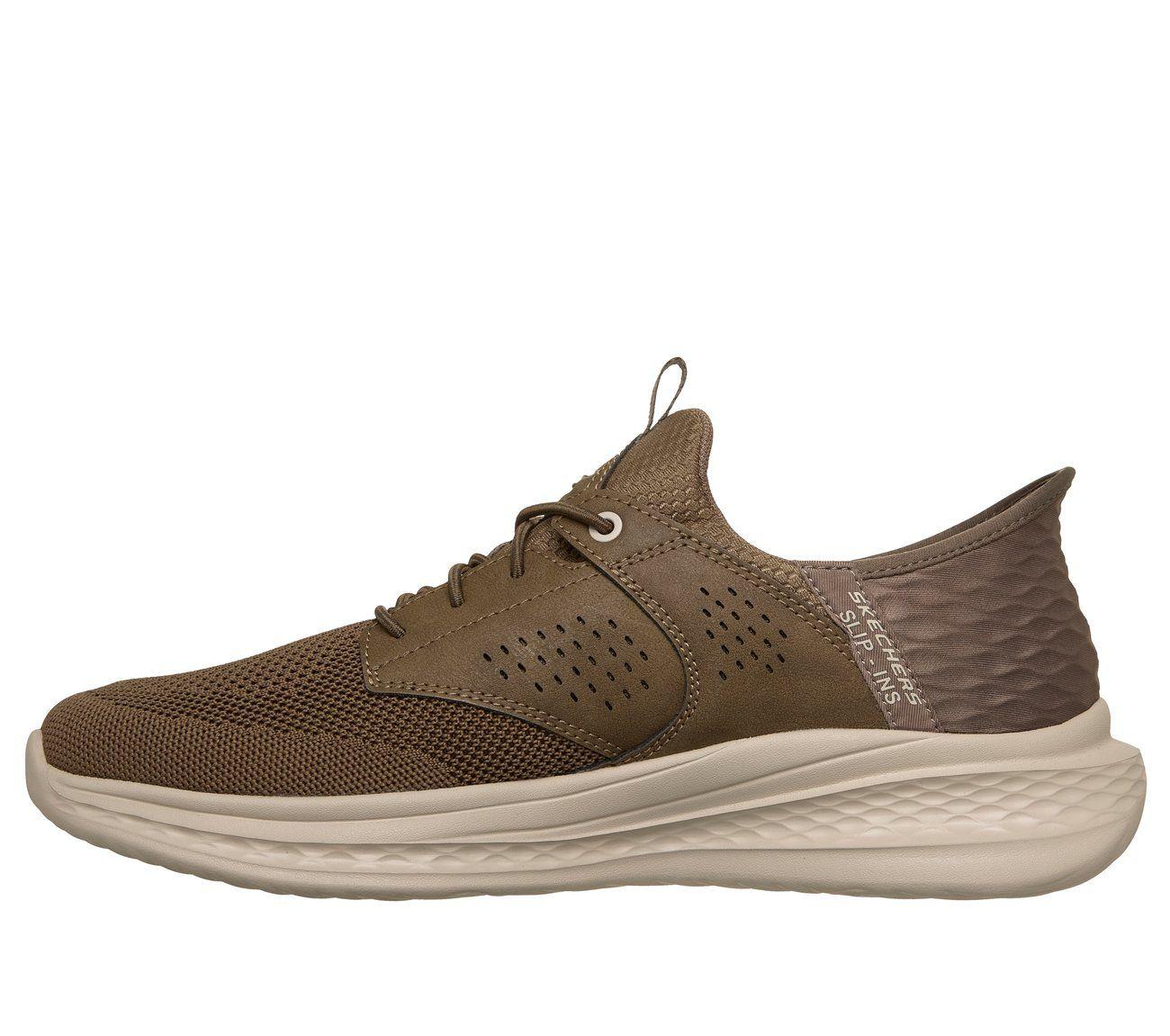 Zapatillas Hombre Slip-ins Slade Caster Café Skechers-5