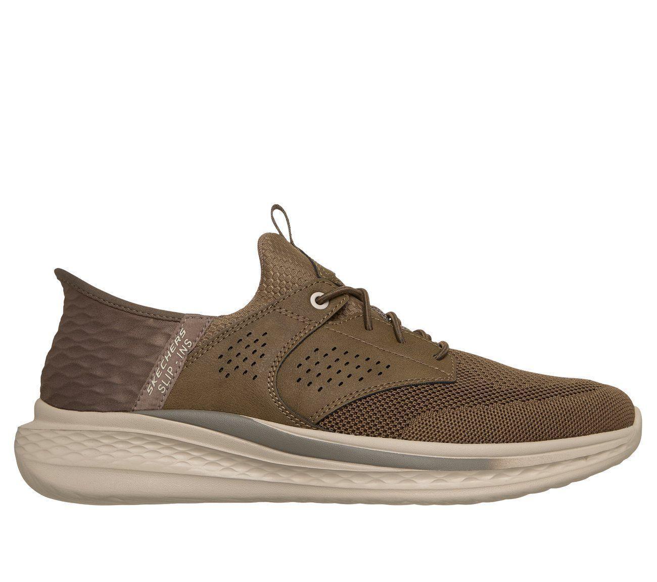 Zapatillas Hombre Slip-ins Slade Caster Café Skechers-0
