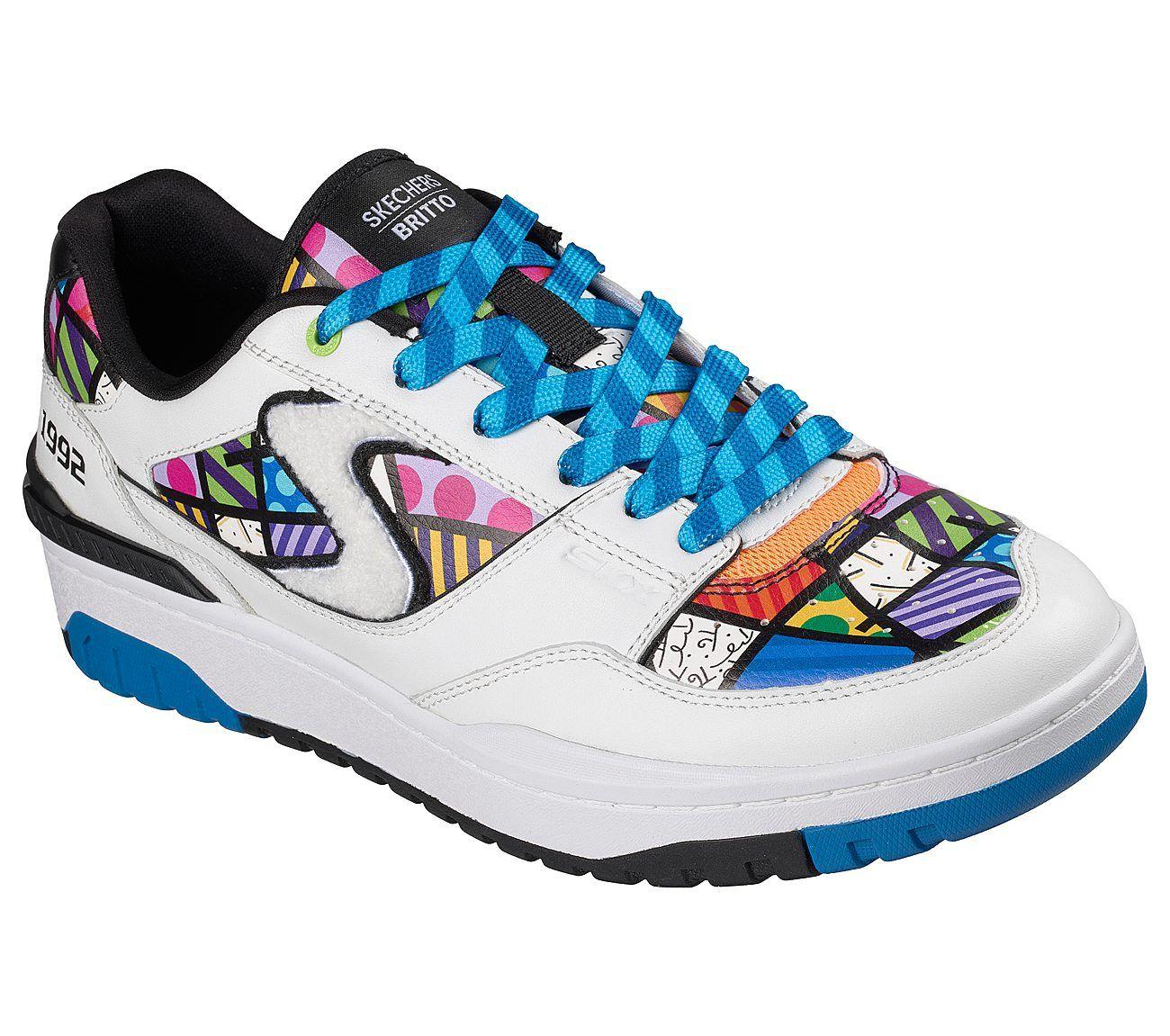Zapatillas Skechers Hombre Britto S-1992 Blanco-4