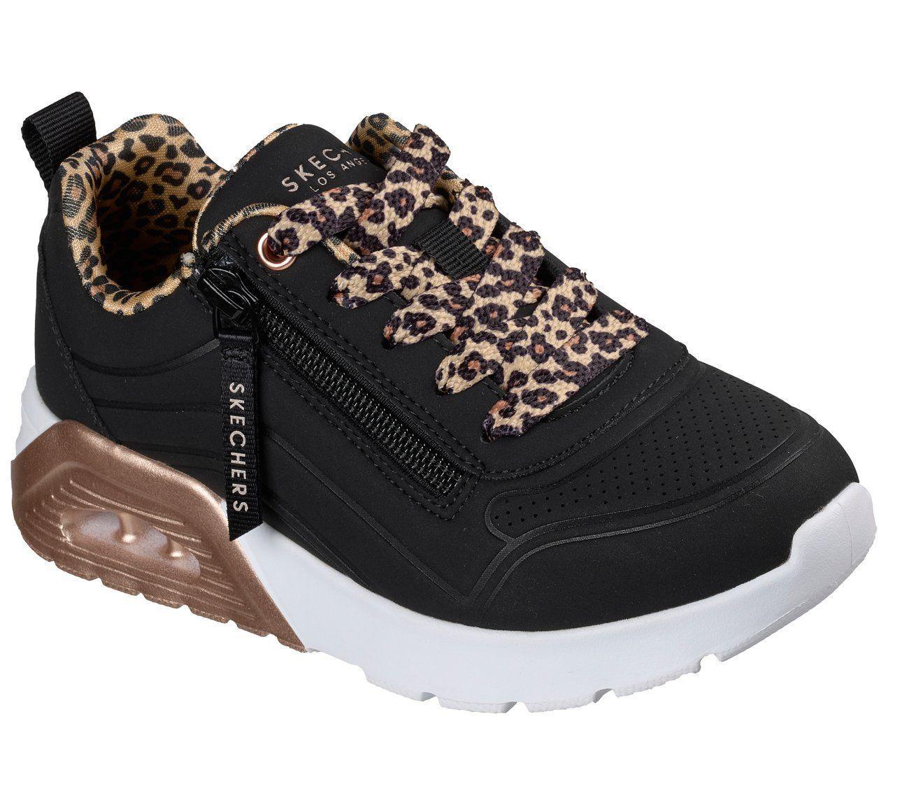 Zapatillas Niña Skechers UNO Lite 2.0 Leopard Stride-3