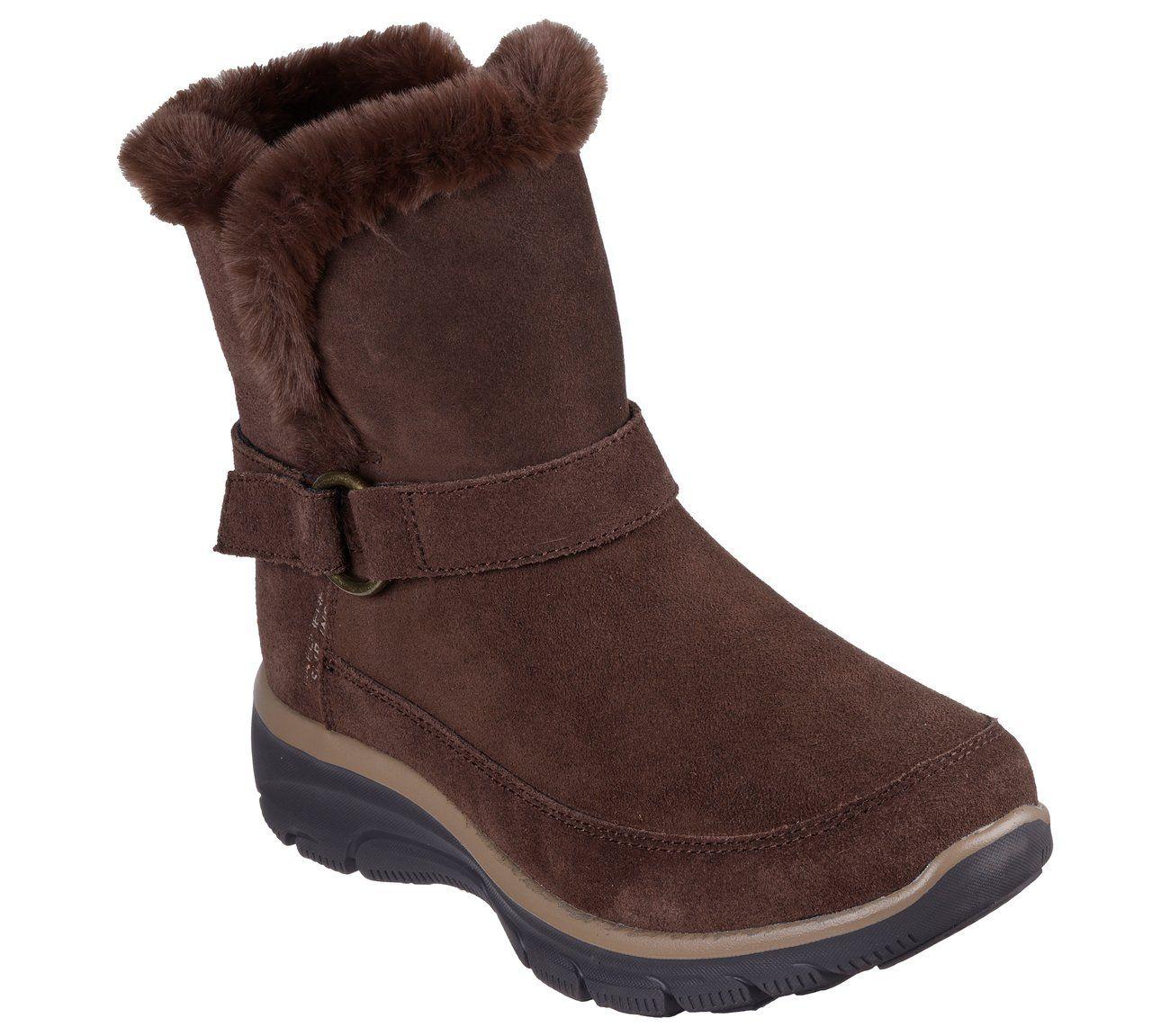 Botines Mujer Slip-ins Easy G Dreamers LVibes Café Skechers-3