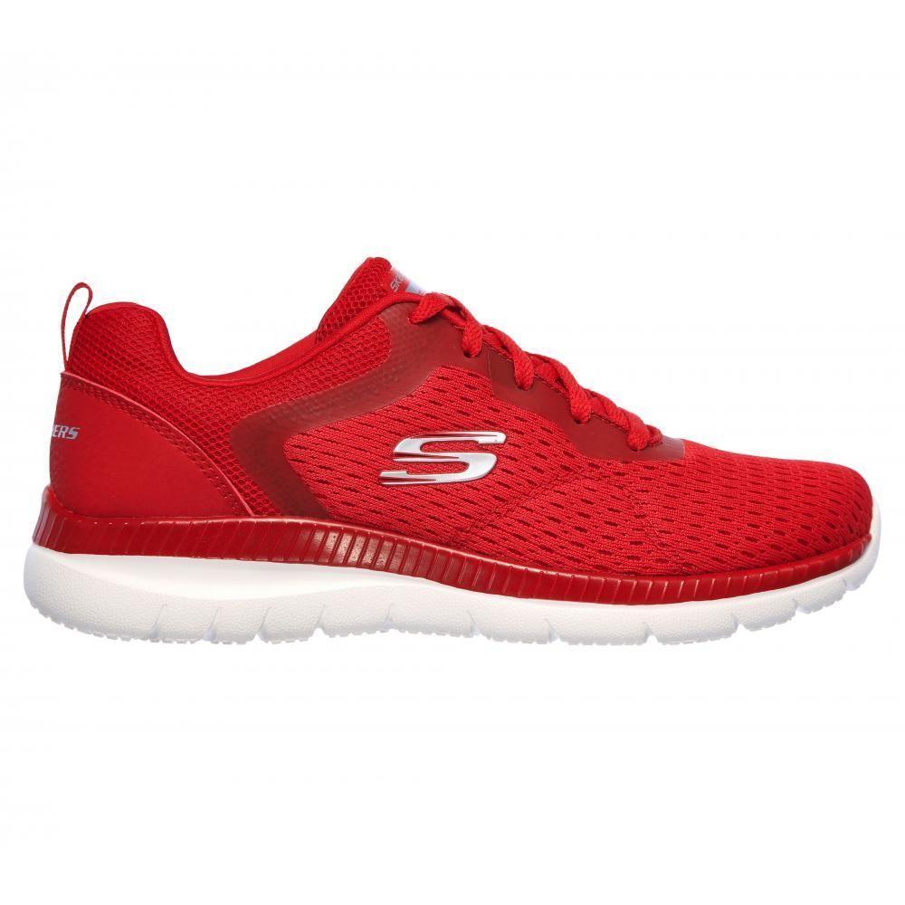 Zapatilla Mujer Bountiful Quick Path Rojo Skechers-0