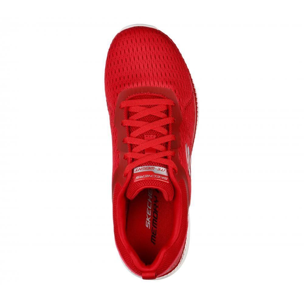 Zapatilla Mujer Bountiful Quick Path Rojo Skechers-1