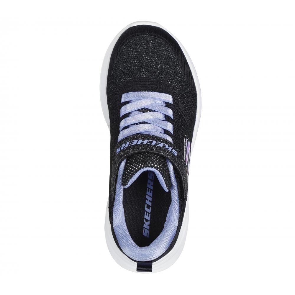 Zapatilla Niña Wave 92 Negro Skechers-1