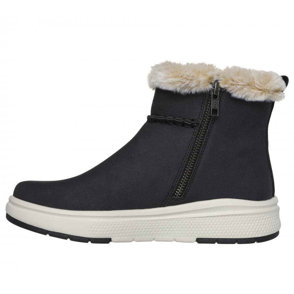 Botín Mujer Bobs Skipper Wave Negro Skechers-3