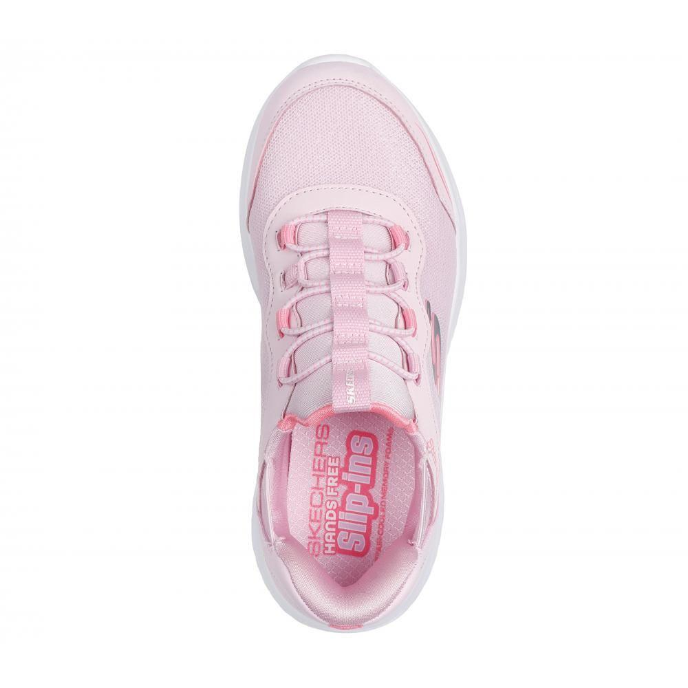 Zapatilla Niña Bounder Simple Cute Rosado Skechers-1
