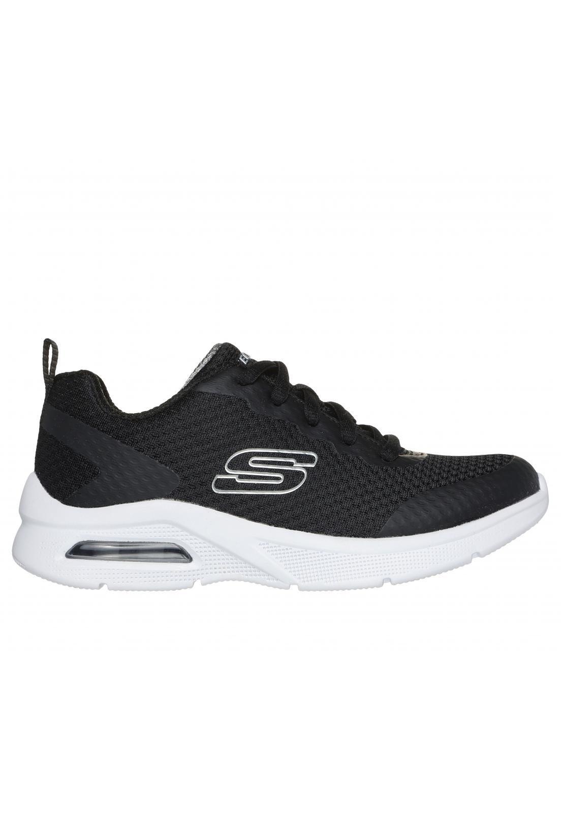 Zapatillas Niño Microspec Max Negro LBL Skechers-0