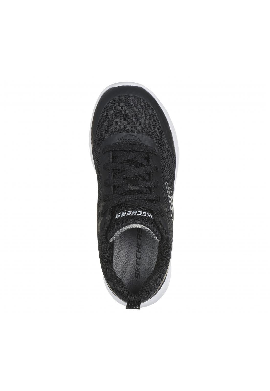 Zapatillas Niño Microspec Max Negro LBL Skechers-1