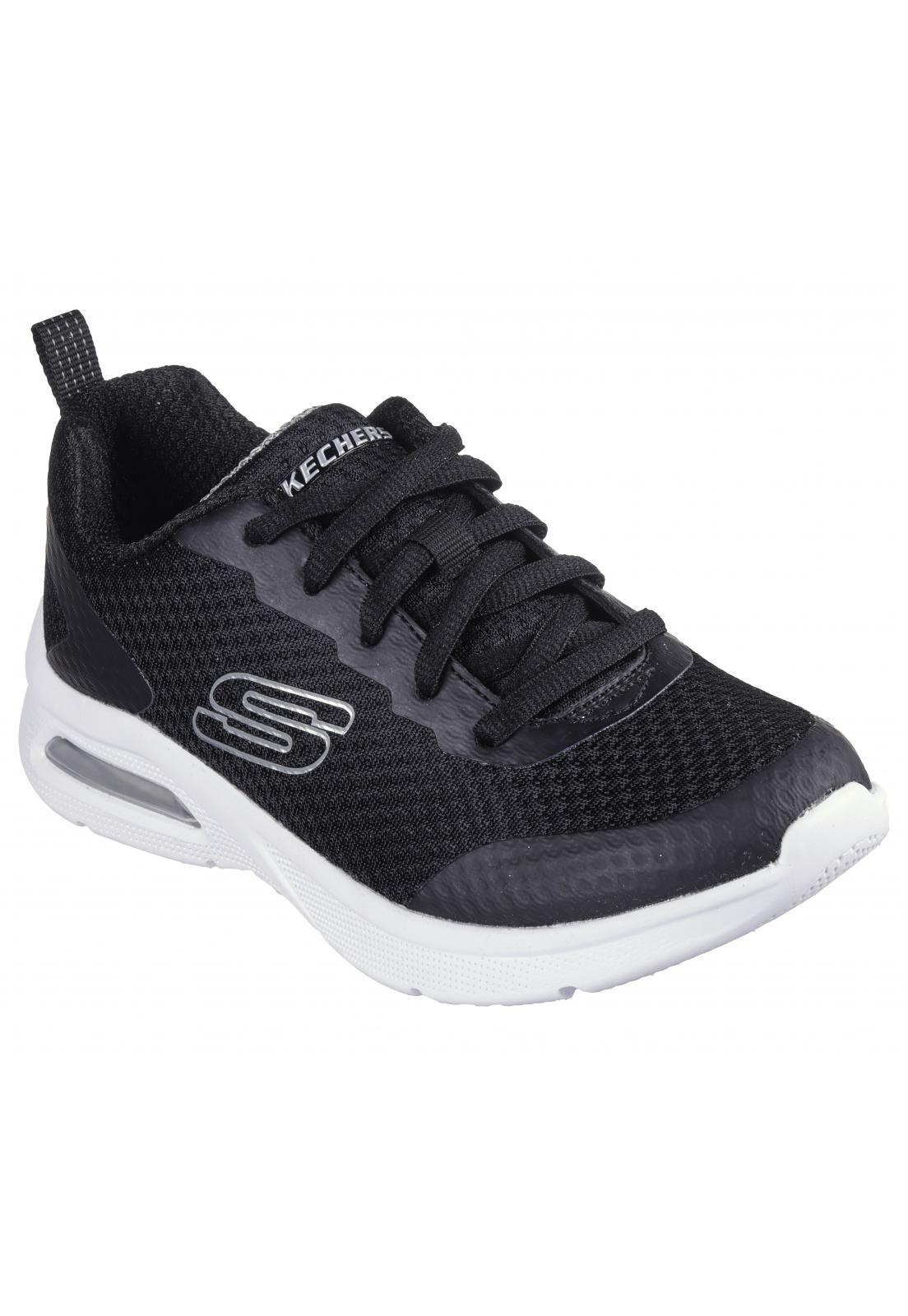 Zapatillas Niño Microspec Max Negro LBL Skechers-4
