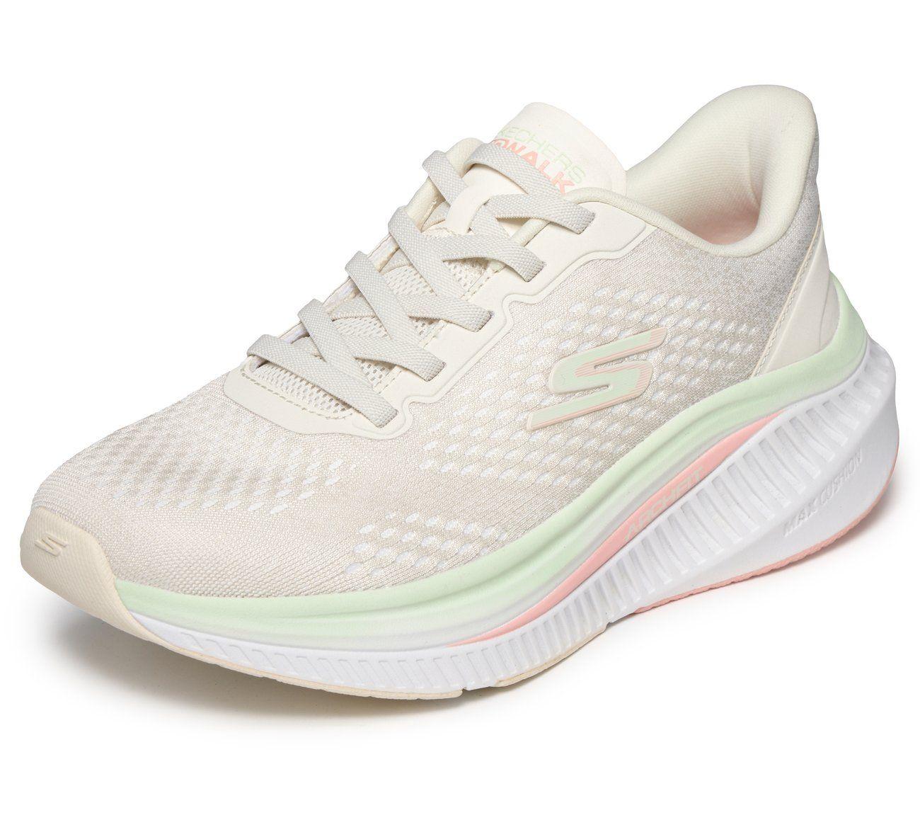 Zapatillas Mujer Go Walk Max C AFit Roslyn Beige Skechers-4