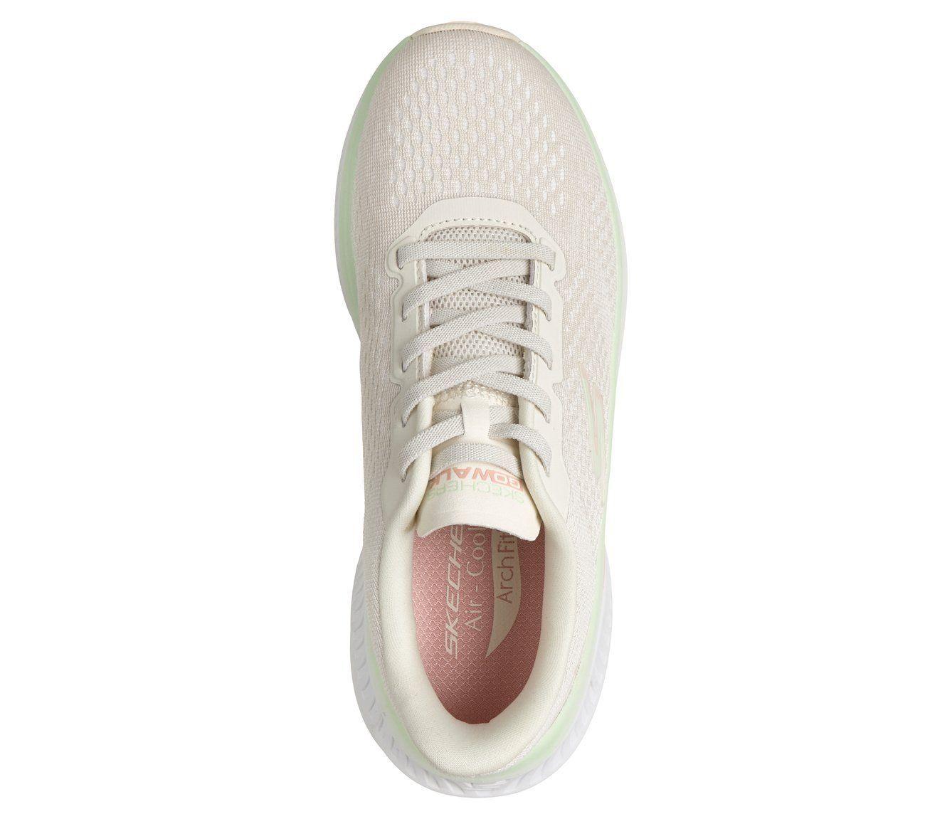 Zapatillas Mujer Go Walk Max C AFit Roslyn Beige Skechers-1