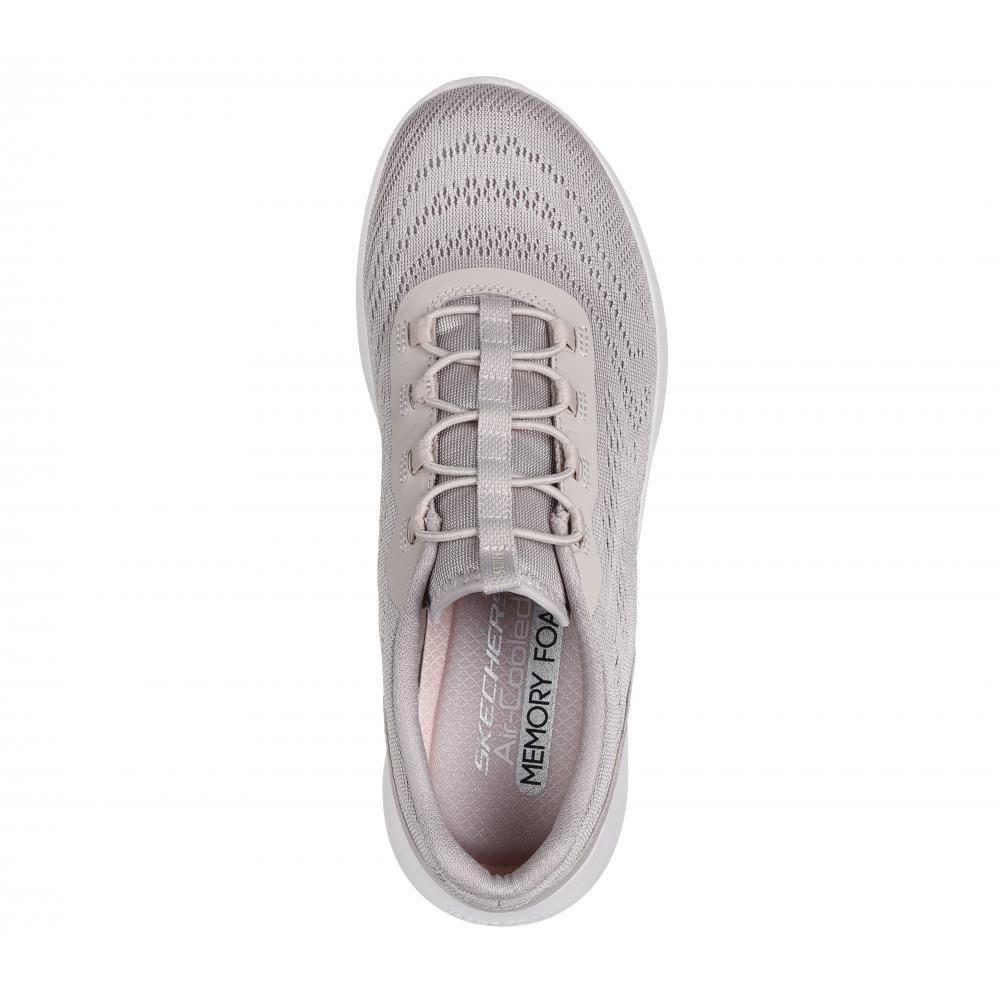 Zapatilla Mujer Vapor Foam Lite Rush Beige Skechers-1