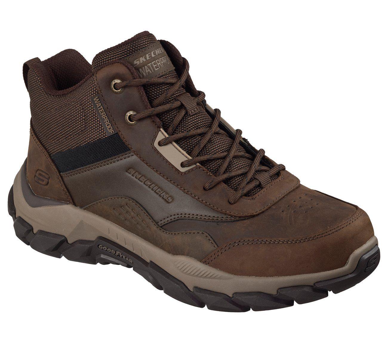 Botines Hombre Santoro Cannon Café Skechers-3