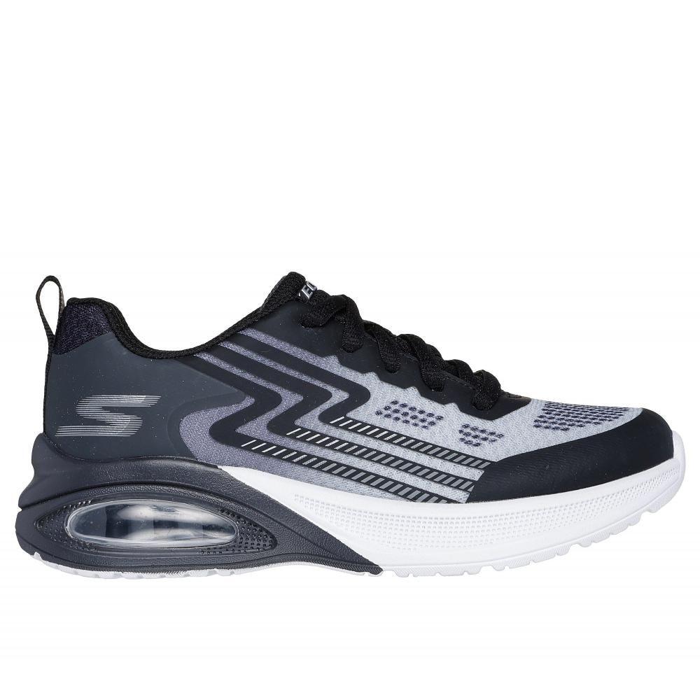 Zapatilla Niño Microspec Max Advance Vadieno Negro A Skechers-0