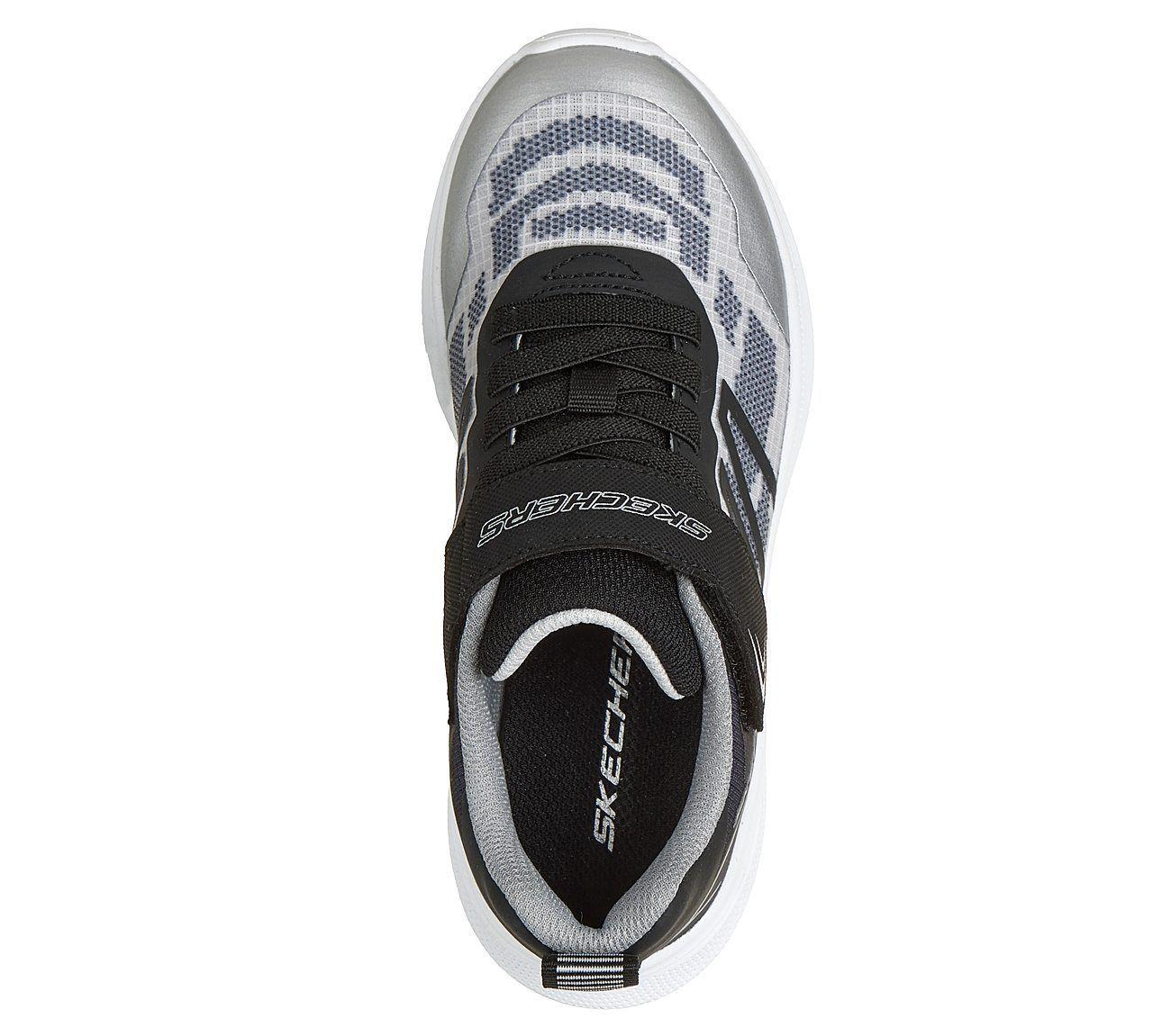 Zapatillas Skechers Niño Microspec Velocity Plateado-1