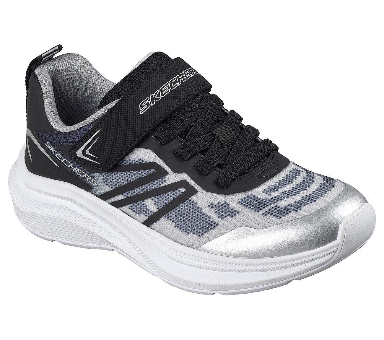 Zapatillas Skechers Niño Microspec Velocity Plateado-4