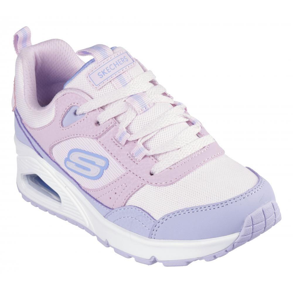 Zapatilla Niña Uno Mesh Mode Rosado Skechers-4