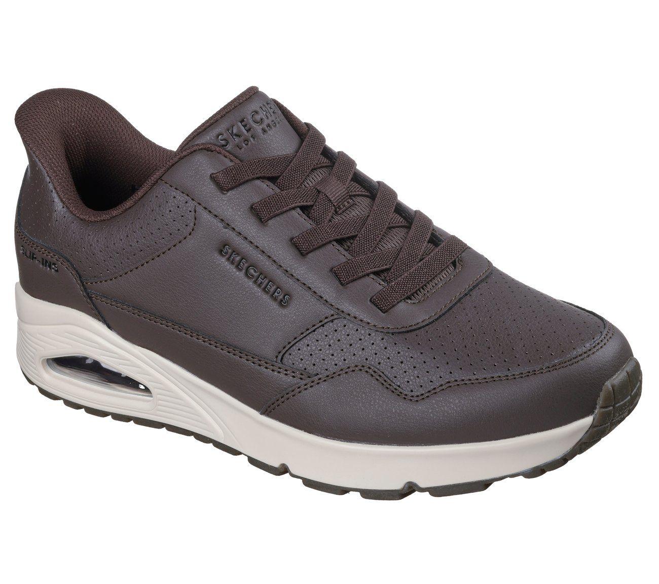 Zapatillas Hombre Slip-ins Uno Banksia Luxe Café O Skechers-3