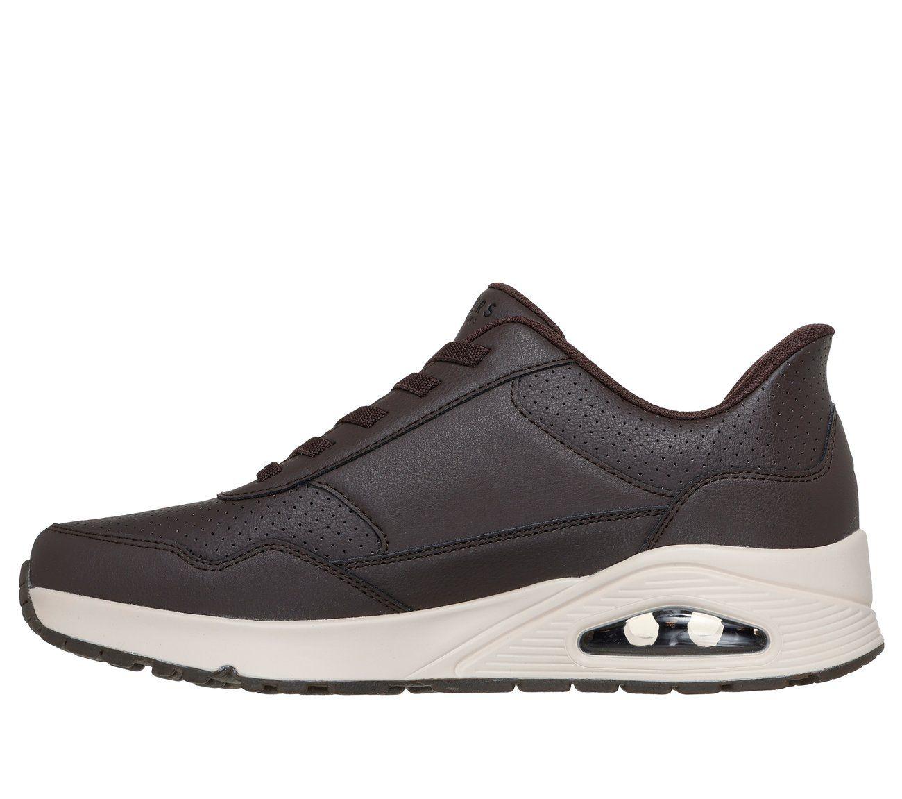 Zapatillas Hombre Slip-ins Uno Banksia Luxe Café O Skechers-4
