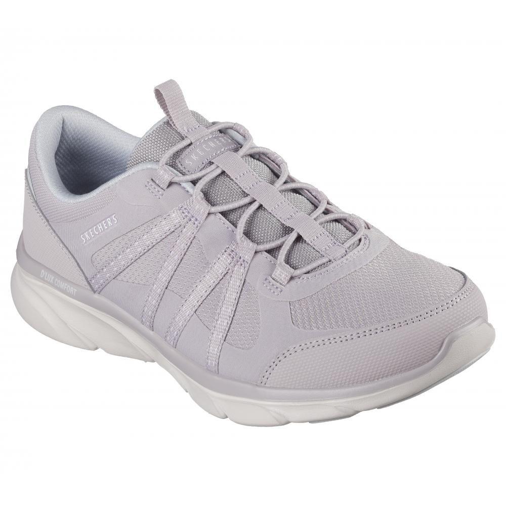 Zapatilla Mujer D'Lux Comfort Harmony Gris Skechers-4