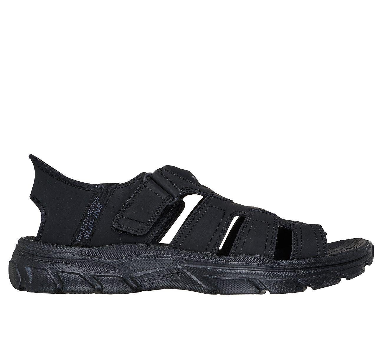 Sandalias Skechers Hombre Slip-Ins Rf Revolted Norvel Negro-0