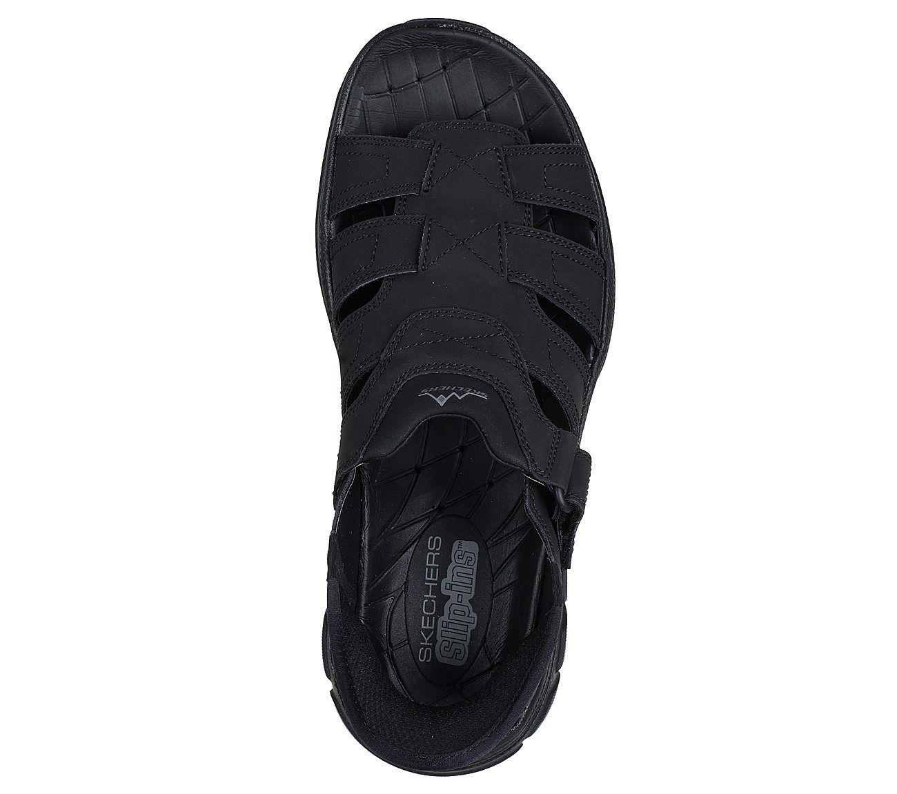 Sandalias Skechers Hombre Slip-Ins Rf Revolted Norvel Negro-1