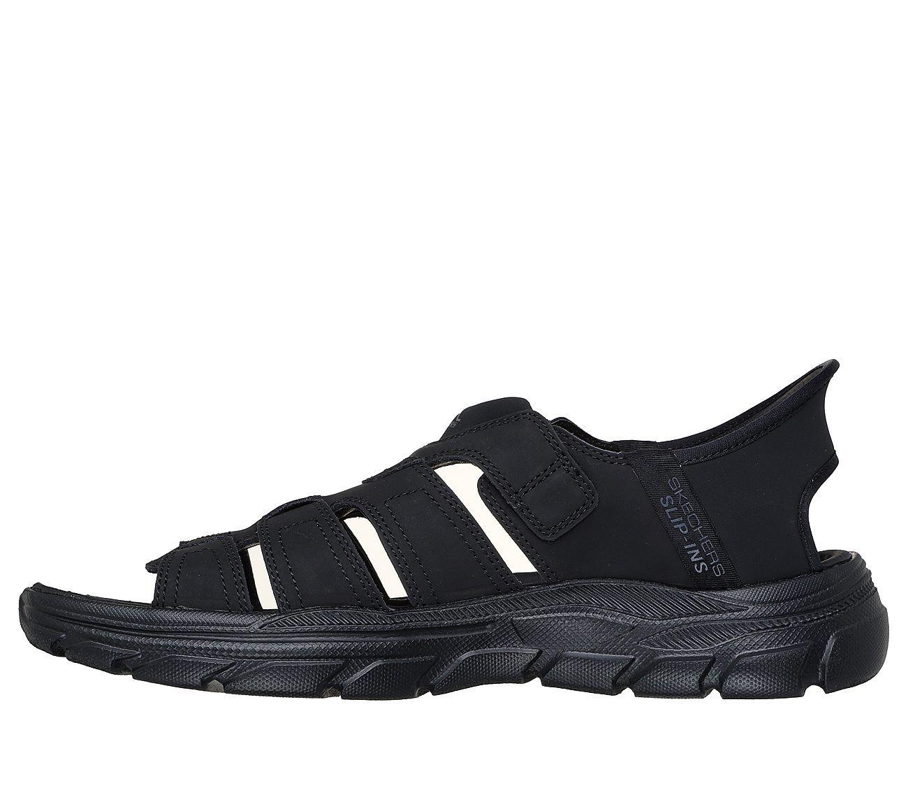 Sandalias Skechers Hombre Slip-Ins Rf Revolted Norvel Negro-3